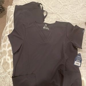 brand new with tags Adar pewter scrubs